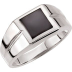 Bezel-Set Cabochon Ring