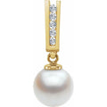 Bar Pearl Slide Pendant