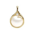 Accented Mabé Pearl Pendant