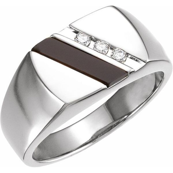 Accented Signet Ring