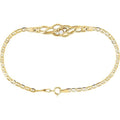 Accented Anchor Bracelet