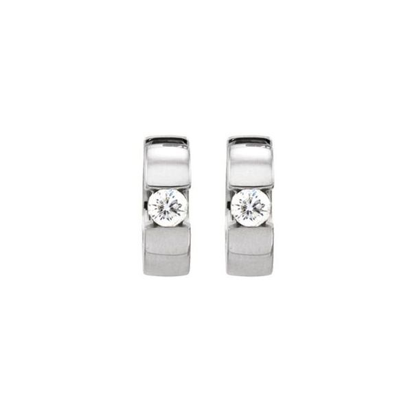 Hinged Hoop Earrings - Image 2