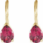 Pear V-End Earrings - Image 2