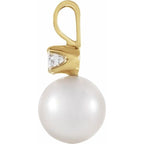 Accented Pearl Pendant - Image 2