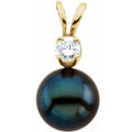 Accented Pearl Pendant