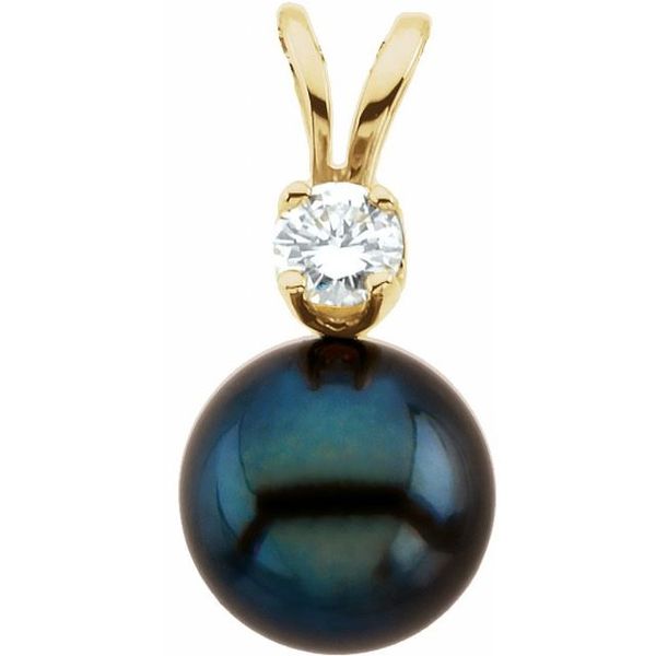 Accented Pearl Pendant