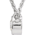Bezel-Set Solitaire Necklace - Image 2