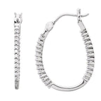 Inside-Outside U-Hoop Earrings