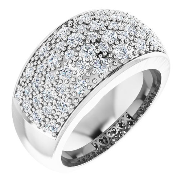 Micro Pavé-Style Ring