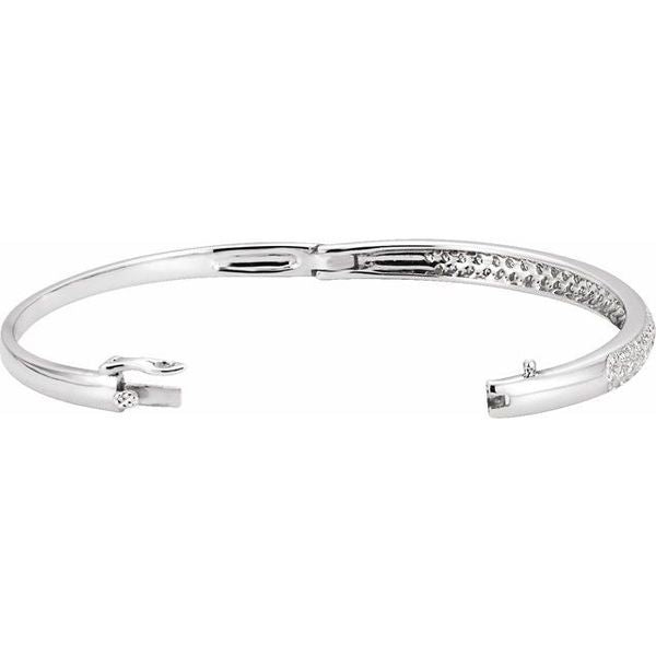 Accented Bangle Bracelet - Image 2