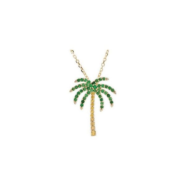 Palm Tree Necklace