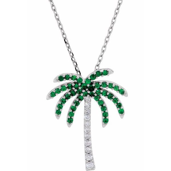 Palm Tree Necklace