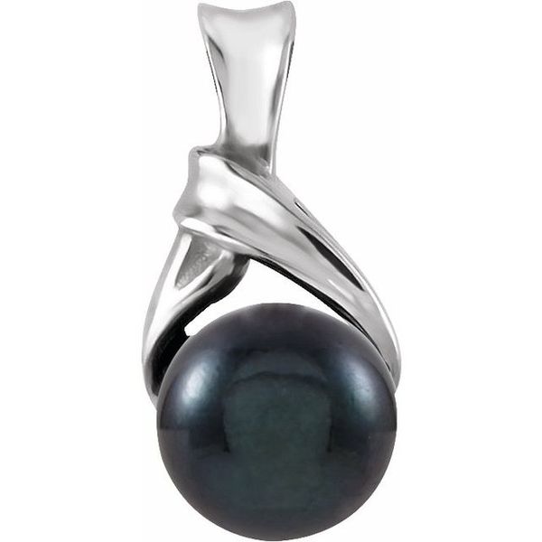 Solitaire Pearl Pendant