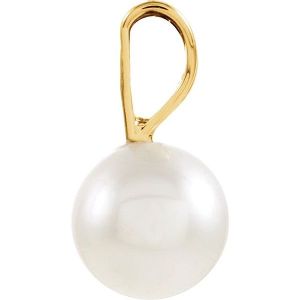 Solitaire Pearl Pendant - Image 2