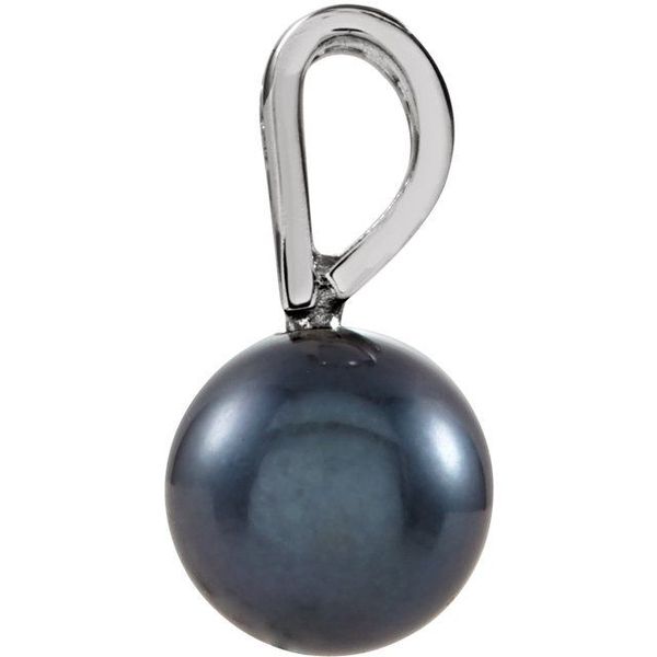 Solitaire Pearl Pendant - Image 2