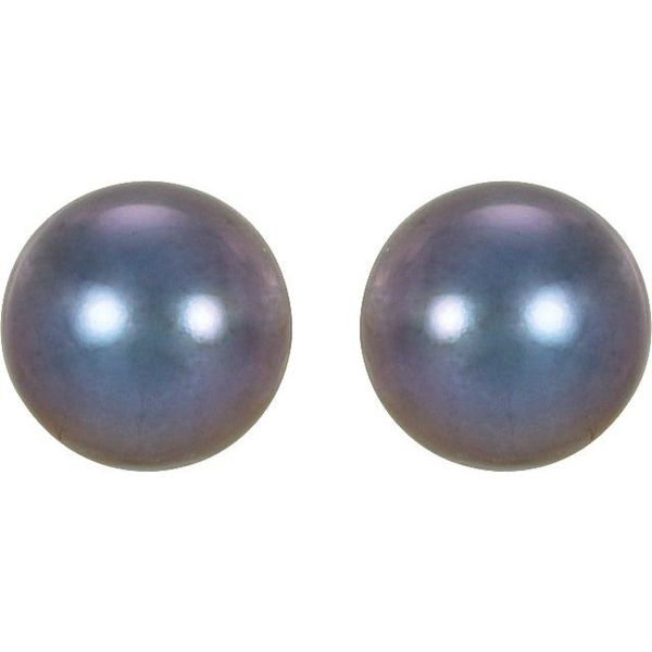 Panache® Pearl Stud Earrings - Image 2