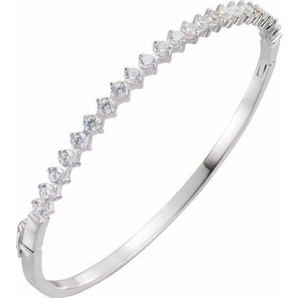 Accented Bangle Bracelet - Image 3