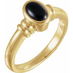 Bezel-Set Ring
