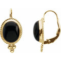 Cabochon Earrings