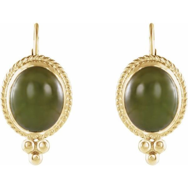 Cabochon Earrings - Image 2