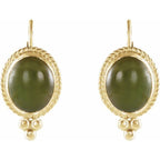 Cabochon Earrings - Image 2