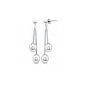 Sterling Silver Freshwater Pearl Earring