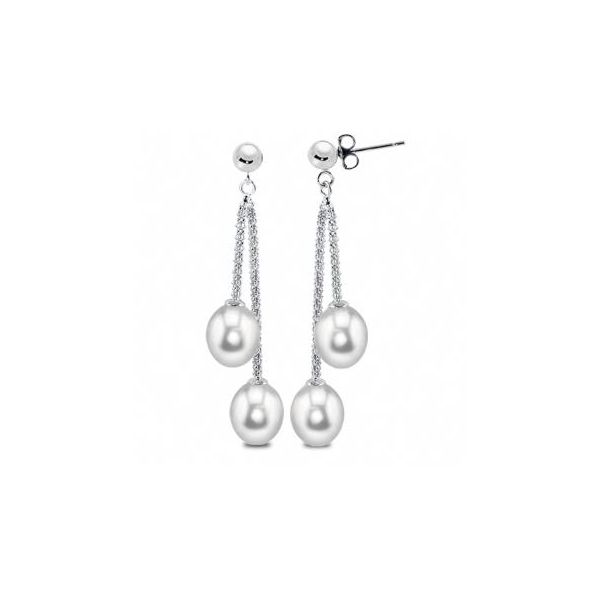 Sterling Silver Freshwater Pearl Earring
