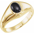 Bezel-Set Solitaire Ring