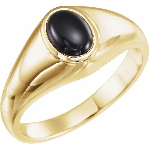 Bezel-Set Solitaire Ring