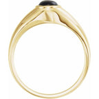 Bezel-Set Solitaire Ring - Image 2