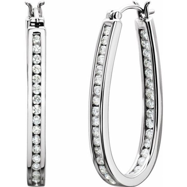 Inside-Outside Hoop Earrings