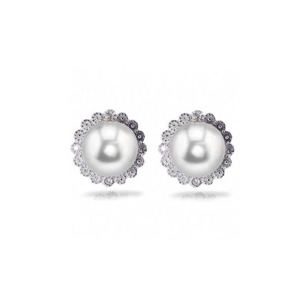 Sterling Silver Freshwater Pearl Earring