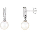 Accented Pearl Earrings