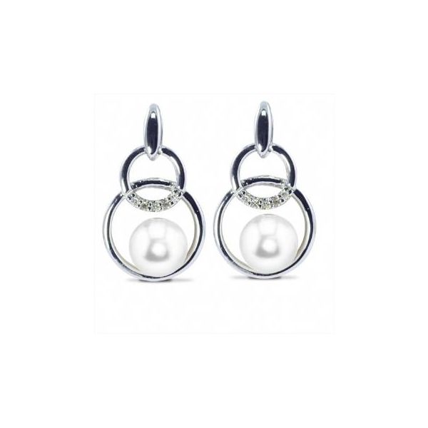 Sterling Silver Freshwater Pearl Earring