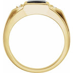 Accented Bezel-Set Ring - Image 2