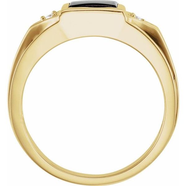 Accented Bezel-Set Ring - Image 2