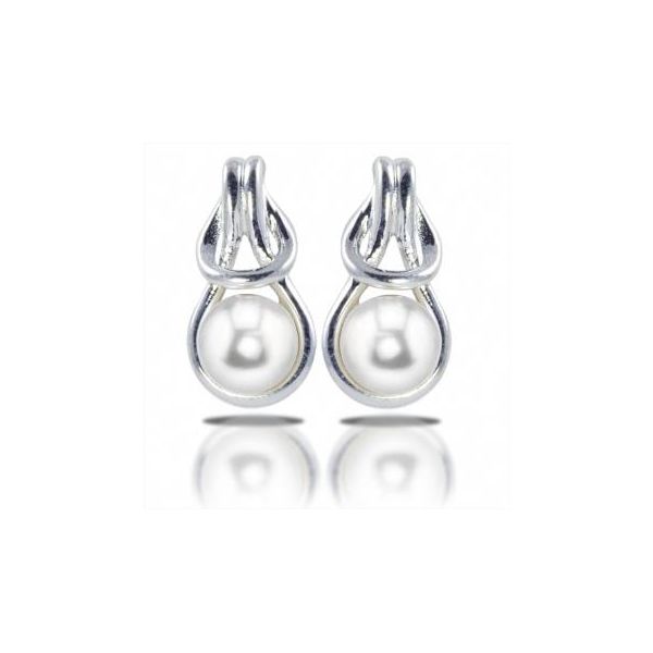 Sterling Silver Freshwater Pearl Earring