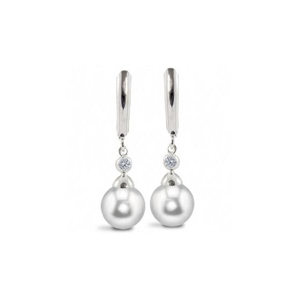 Sterling Silver Freshwater Pearl Earring