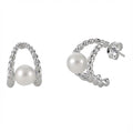 Sterling Silver Freshwater Pearl Earring
