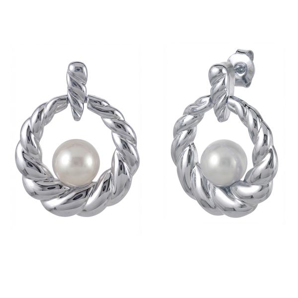 Sterling Silver Freshwater Pearl Earring