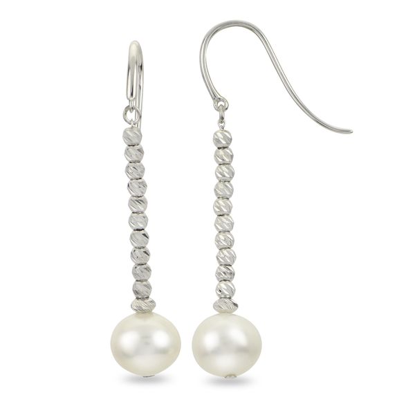 Sterling Silver Freshwater Pearl Earring