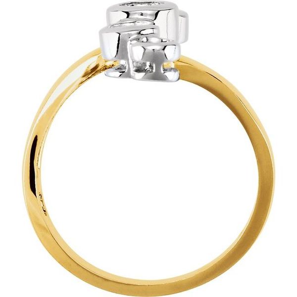 Bezel-Set Right Hand Ring - Image 2
