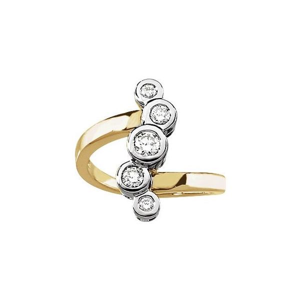 Bezel-Set Right Hand Ring - Image 3