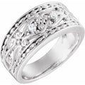 Accented Sculptural Ring