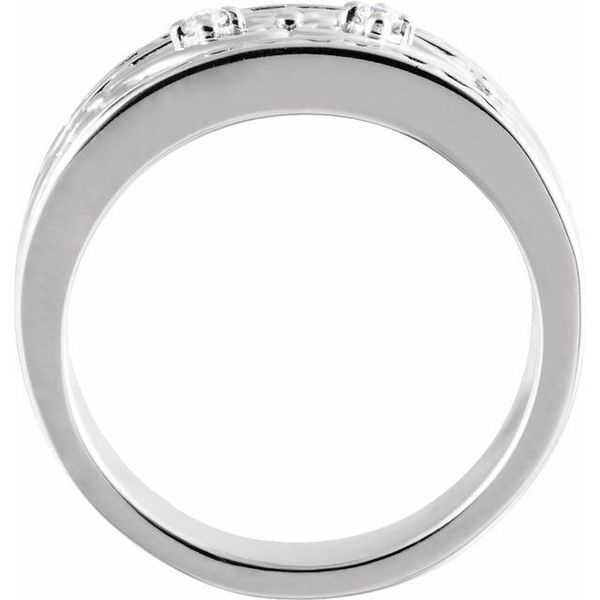 Accented Sculptural Ring - Image 2