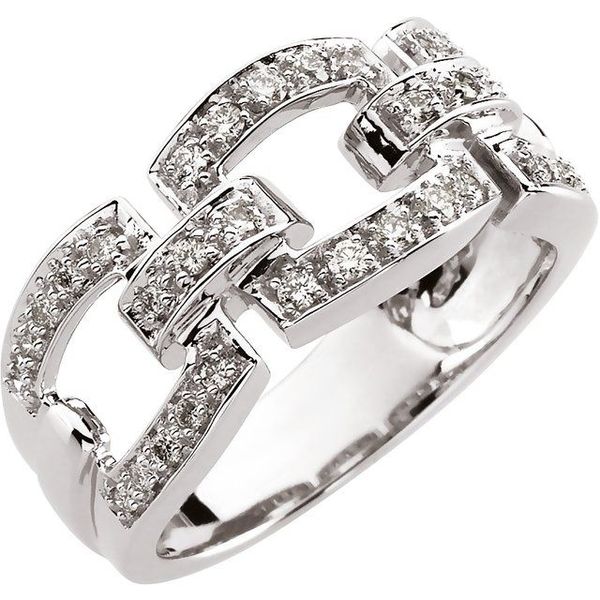 Accented Link Ring