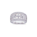 Accented Floral Ring