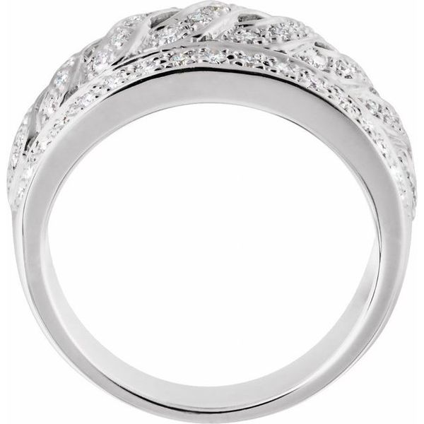Accented Infinity-Inspired Ring - Image 2