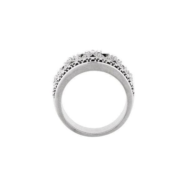 Floral Etruscan-Style Ring - Image 2