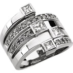 Accented Right Hand Ring